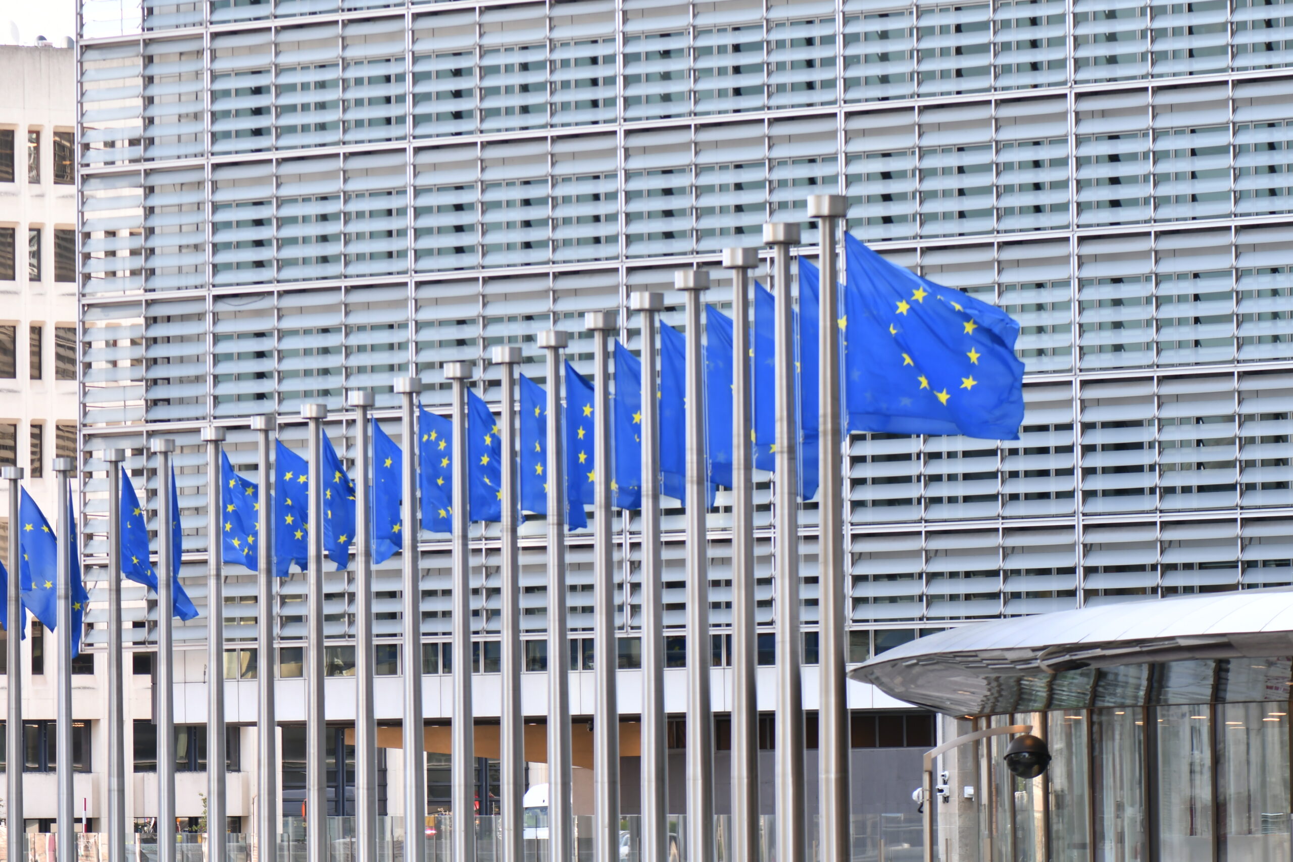 Entrance to the Berlaymont building