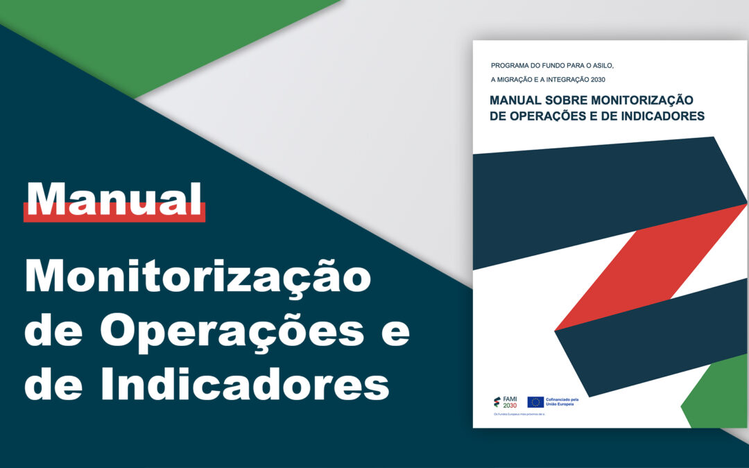 Publicado Manual sobre Monitorização de Operações e de Indicadores