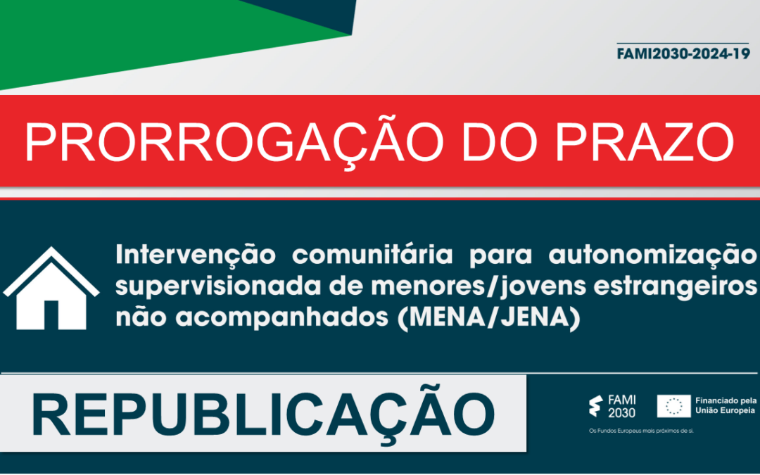 Prorrogação do prazo do aviso convite ao Instituto da Segurança Social, IP