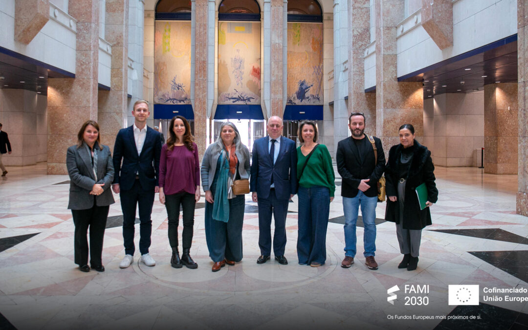 FAMI 2030 reuniu com a Comissão Europeia e a Comissão Coordenadora do Grupo de Trabalho do Plano Nacional de Implementação do Pacto em matéria de Migração e Asilo