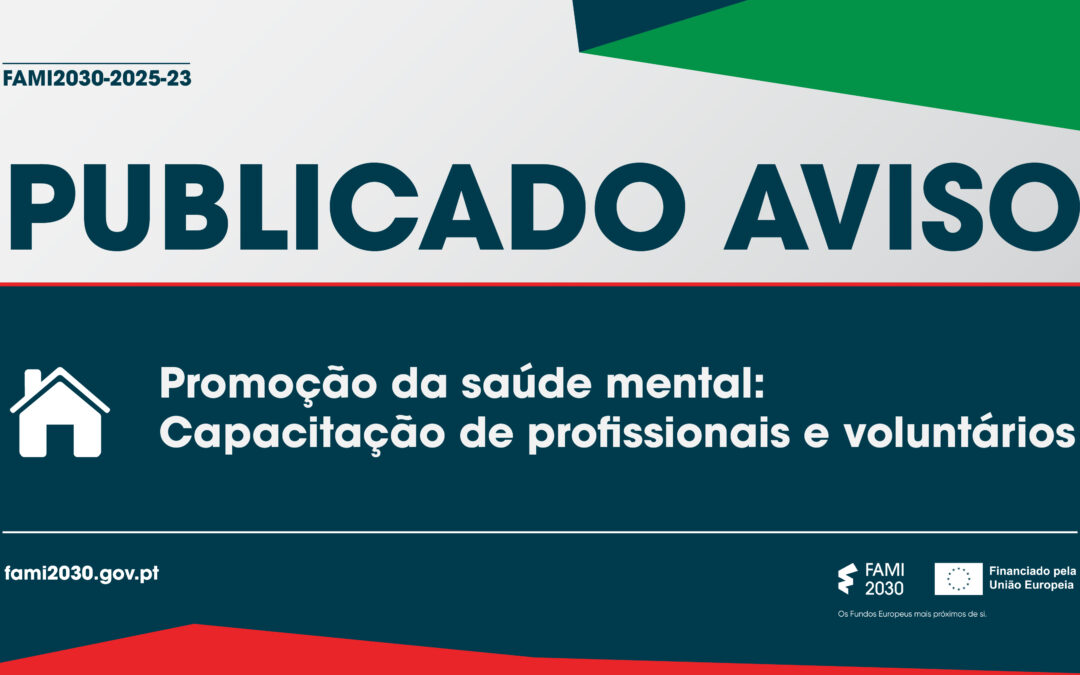 FAMI 2030 lança aviso para capacitação em saúde mental