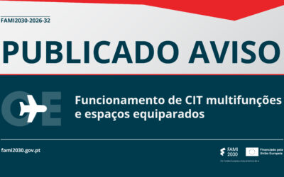 FAMI 2030 publica aviso para apoiar o funcionamento de Centros de Instalação Temporária